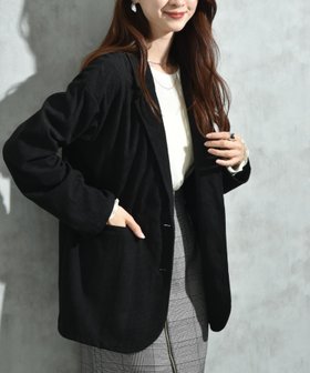 【インタープラネット/INTERPLANET】のコーデュロイテーラードジャケット 人気、トレンドファッション・服の通販 founy(ファニー) ファッション Fashion レディースファッション Fashion for Women アウター Coat / Outerwear Collection レディースジャケット・軽アウター Jackets テーラードジャケット / 通勤・きれいめスタイル Tailored Jackets & Blazers コーデュロイ Corduroy, Cord Fabric シンプル Simple, Minimal ジャケット Jacket, Outerwear ベーシック Basic, Essential 羽織 Haori, Light Jacket ビジネス 仕事 通勤 Business / Work / Commuting |ID:prp329100004684084