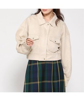 【イング/INGNI】のINGNI/スエードZIPショートブルゾン 人気、トレンドファッション・服の通販 founy(ファニー) ファッション Fashion レディースファッション Fashion for Women アウター Coat / Outerwear Collection ブルゾンジャケット・スポーティアウター Blouson Jackets ショート Short, Short Length ブルゾン Blouson, Bomber Jacket |ID:prp329100004684090