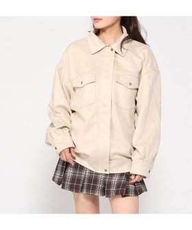 【イング/INGNI】のINGNI/スエードBIGブルゾン 人気、トレンドファッション・服の通販 founy(ファニー) ファッション Fashion レディースファッション Fashion for Women アウター Coat / Outerwear Collection ブルゾンジャケット・スポーティアウター Blouson Jackets ブルゾン Blouson, Bomber Jacket |ID:prp329100004684093