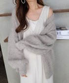 【アンドミー/andme】の梨地 ポンチ ストレッチ Vネック ワンピース アイボリー|ID: prp329100004684109 ipo3291000000033826666