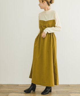 【アイテムズアーバンリサーチ/ITEMS URBAN RESEARCH】のリブドッキングナイロンワンピース 人気、トレンドファッション・服の通販 founy(ファニー) ファッション Fashion レディースファッション Fashion for Women ワンピース Dresses 2024年 2024 2024-2025秋冬・A/W Autumn/Winter 2024–25 AW24–25 冬 Winter / This Winter インナー Innerwear ドッキング Docking, Mixed Material ハイネック High Neck, Mock Neck リブニット Rib Knit, Ribbed Knit A/W・秋冬 Autumn/Winter |ID:prp329100004684115