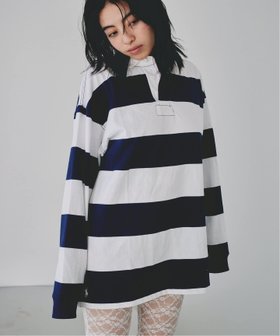 【ユーバイ スピック&スパン/U by Spick&Span】のPOLO RALPH LAUREN/ポロ ラルフ ローレン BIG FIT RUGBY SHIRT 人気、トレンドファッション・服の通販 founy(ファニー) ファッション Fashion レディースファッション Fashion for Women トップス・カットソー Cut & Sew Tops シャツ・ブラウス・オフィスカジュアル Elegant Blouses & Button-Ups 2025年 2025 2025春夏・S/S Spring/Summer 2025 SS25 クラシック Classic, Timeless Style スタンダード Standard, Basic ダウン Down, Puffer ボヘミアン Bohemian, Ethnic Style モダン Modern, Contemporary |ID:prp329100004684126