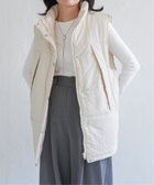 【ヴァンス エクスチェンジ/VENCE EXCHANGE】のナイロン中綿ベスト 人気、トレンドファッション・服の通販 founy(ファニー) ファッション Fashion レディースファッション Fashion for Women アウター Coat / Outerwear Collection トップス・カットソー Cut & Sew Tops ベスト&ジレ / 重ね着スタイル Vests & Gilets おすすめ Recommended / Our Picks スウェット / スエット Sweatshirt, Sweatwear スポーツ Sports, Activewear スマート Smart, Elegant ビッグ Big, Oversized フロント Front, Front Design ベスト Vest, Waistcoat ポケット Pocket, Pocket Detail thumbnail オフホワイト|ID: prp329100004684133 ipo3291000000033826784