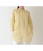 【ヒロコビス/HIROKO BIS】のドットシアータックロングシャツ /洗える 人気、トレンドファッション・服の通販 founy(ファニー) ファッション Fashion レディースファッション Fashion for Women トップス・カットソー Cut & Sew Tops シャツ・ブラウス・オフィスカジュアル Elegant Blouses & Button-Ups おすすめ Recommended / Our Picks ギャザー Gathered, Ruffled シアー Sheer, See-Through シンプル Simple, Minimal スリーブ Sleeve, Long Sleeve / Short Sleeve ドット Polka Dot, Dot Pattern エレガント 上品 Elegant 今季 This Season, Current Season 洗える Machine Washable thumbnail ライトイエロー|ID: prp329100004684145 ipo3291000000033826837