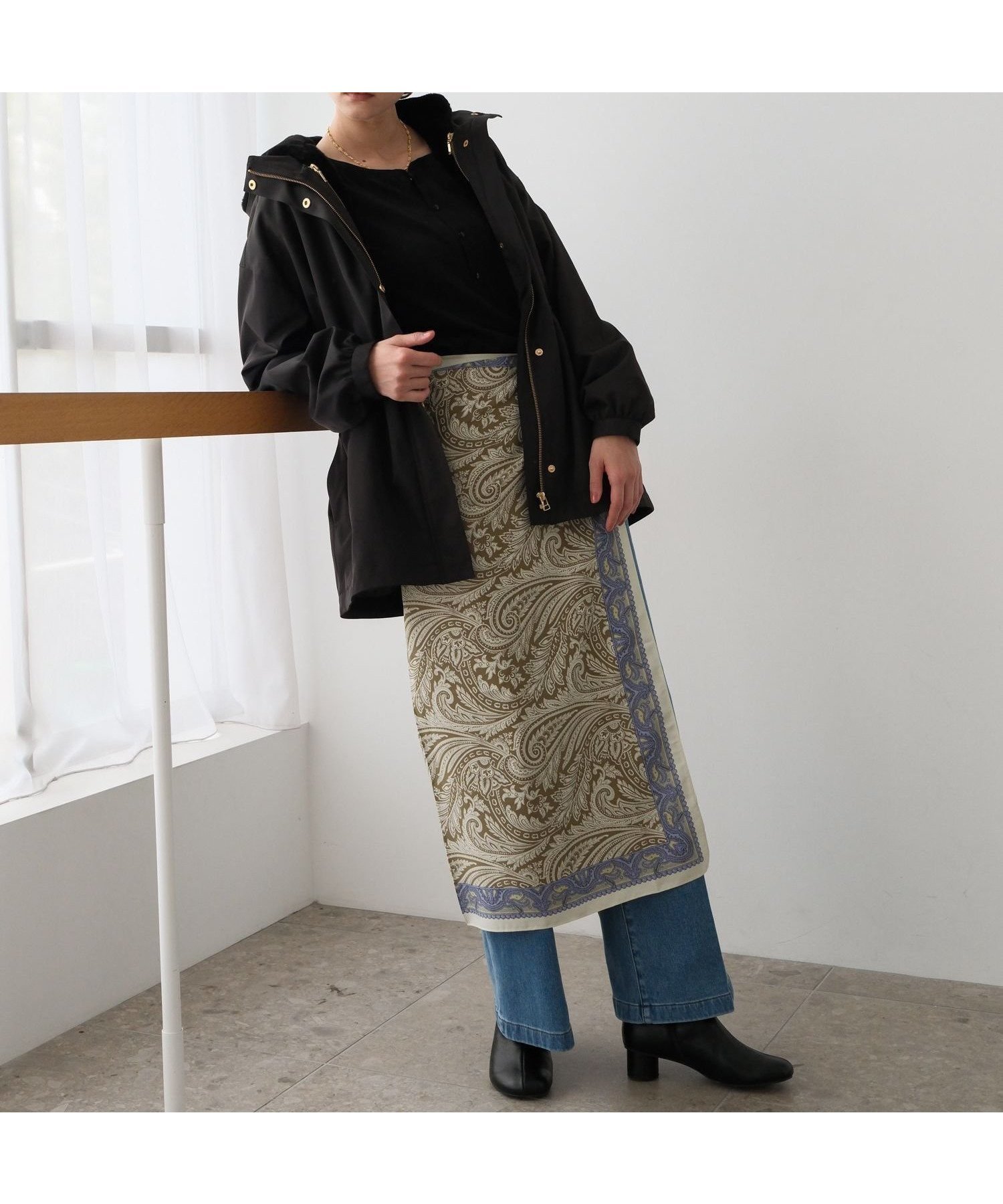 【エルーラ/Elura】の大人リュクス3WAYマンパ/582294 インテリア・キッズ・メンズ・レディースファッション・服の通販 founy(ファニー) 　ファッション　Fashion　レディースファッション　Fashion for Women　おすすめ　Recommended / Our Picks　エレガント 上品　Elegant　ライナー　Liner, Inner Layer　リュクス　Luxury, Elegant, High-End, Chic　ブラック09|ID: prp329100004684161 ipo3291000000033826915