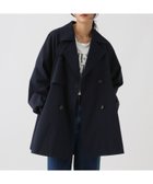 【エルーラ/Elura】のショートトレンチ/582755 人気、トレンドファッション・服の通販 founy(ファニー) ファッション Fashion レディースファッション Fashion for Women エレガント 上品 Elegant クラシカル Classical, Vintage-Inspired ショート Short, Short Length スニーカー Sneakers, Trainers デニム Denim, Jeans Material トレンチ Trench, Trench Coat フォルム Silhouette, Form ポンチョ Poncho, Cape Style 定番 Standard, Basic Item thumbnail ネイビー88|ID: prp329100004684163 ipo3291000000033826927