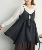 【レトロガール/RETRO GIRL】のリボン2WAYチュニックキャミOP 人気、トレンドファッション・服の通販 founy(ファニー) ファッション Fashion レディースファッション Fashion for Women トップス・カットソー Cut & Sew Tops キャミソール&ノースリーブ Camisoles & Sleeveless Tops ワンピース Dresses チュニック Tunic Tops & Dresses おすすめ Recommended / Our Picks イレヘム Irregular Hemline タンク Tank Top, Sleeveless Top チェック Check, Plaid, Tartan デニム Denim, Jeans Material トレンド Trend, Trending Now ビスチェ Bustier, Corset Top ベーシック Basic, Essential リボン Ribbon, Bow レース Lace, Lace Fabric ワンポイント One Point, Statement Accent 秋 Autumn thumbnail ブラック|ID: prp329100004684189 ipo3291000000033827037
