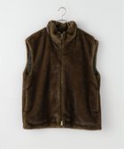 【スピック&スパン/Spick & Span】のショートエコファーベスト 人気、トレンドファッション・服の通販 founy(ファニー) ファッション Fashion レディースファッション Fashion for Women アウター Coat / Outerwear Collection トップス・カットソー Cut & Sew Tops ベスト&ジレ / 重ね着スタイル Vests & Gilets ジップアップ Zip-Up, Full Zip スピンドル Spindle, Drawcord ハイネック High Neck, Mock Neck バランス Balance, Style Balance フェイクファー Faux Fur, Imitation Fur 定番 Standard, Basic Item thumbnail ブラウン B|ID: prp329100004684190 ipo3291000000033827038