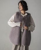 【ラ エフ/Laf…】の【biyori】 表も裏も主役 リバーシブルファーベスト 人気、トレンドファッション・服の通販 founy(ファニー) ファッション Fashion レディースファッション Fashion for Women アウター Coat / Outerwear Collection トップス・カットソー Cut & Sew Tops ベスト&ジレ / 重ね着スタイル Vests & Gilets インナー Innerwear シンプル Simple, Minimal バランス Balance, Style Balance フェイクファー Faux Fur, Imitation Fur フェイクムートン Faux Shearling, Faux Mouton ベスト Vest, Waistcoat ラグジュアリー Luxury, Elegant リアル Real, Realistic A/W・秋冬 Autumn/Winter thumbnail ライトグレー|ID: prp329100004684192 ipo3291000000033827053