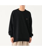 【ビームス/BEAMS / MEN】の【別注/長袖/ユニセックス/ロゴ/刺繍】FRED PERRY / エンブロイダリー クルーネック スウェット 25AW メンズ フレッドペリー BLACK|ID: prp329100004684200 ipo3291000000033827116