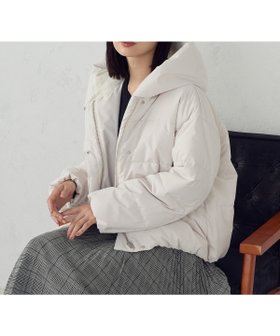 【コムサイズム/COMME CA ISM】のフーデッドショートダウン 人気、トレンドファッション・服の通販 founy(ファニー) ファッション Fashion レディースファッション Fashion for Women シャーリング Shirring, Ruched ショート Short, Short Length タフタ Taffeta, Structured Fabric ダウン Down, Puffer デニム Denim, Jeans Material フィット Fit, Slim Fit ボンディング Bonding, Bonded Fabric ポケット Pocket, Pocket Detail エレガント 上品 Elegant |ID:prp329100004684264