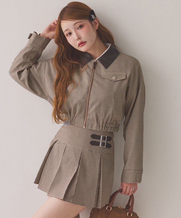 【ナイスクラップ/NICE CLAUP】の配色衿バーンジャケット インテリア・キッズ・メンズ・レディースファッション・服の通販 founy(ファニー) https://founy.com/ ファッション Fashion レディースファッション Fashion for Women アウター Coat / Outerwear Collection レディースジャケット・軽アウター Jackets 2025年 2025 2025-2026秋冬・A/W Autumn/Winter 2025–26 AW25–26 おすすめ Recommended / Our Picks カフス Cuff Design ジャケット Jacket, Outerwear スニーカー Sneakers, Trainers デニム Denim, Jeans Material トレンド Trend, Trending Now ボトム Bottoms, Lower Wear |ID: prp329100004684275 ipo3291000000033980306