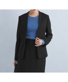 【ユナイテッドアローズ/UNITED ARROWS】のダブルクロス ノーラペル ジャケット No02 -ウォッシャブル・ストレッチ・防シワ- BLACK|ID: prp329100004684298 ipo3291000000033967096