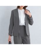 【ユナイテッドアローズ/UNITED ARROWS】のダブルクロス ノーラペル ジャケット No02 -ウォッシャブル・ストレッチ・防シワ- MD.GRAY|ID: prp329100004684298 ipo3291000000033967097