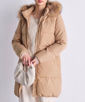 【ラナン/Ranan】のリアルファー付ダウンコート 人気、トレンドファッション・服の通販 founy(ファニー) ファッション Fashion レディースファッション Fashion for Women アウター Coat / Outerwear Collection コート・ロングコート・ピーコート Long Coats, Peacoats & More ダウンジャケット・軽量ダウン Warm & Lightweight Down Jackets エレガント 上品 Elegant ダウン Down, Puffer バランス Balance, Style Balance リアル Real, Realistic 定番 Standard, Basic Item |ID:prp329100004684302