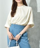 【インタープラネット/INTERPLANET】の【撥水・UV・接触冷感】バンドカラードルマンシャツ 人気、トレンドファッション・服の通販 founy(ファニー) ファッション Fashion レディースファッション Fashion for Women トップス・カットソー Cut & Sew Tops シャツ・ブラウス・オフィスカジュアル Elegant Blouses & Button-Ups アウトドア Outdoor Clothing シンプル Simple, Minimal ストレッチ Stretch, Stretchy Fabric ベーシック Basic, Essential 羽織 Haori, Light Jacket ビジネス 仕事 通勤 Business / Work / Commuting thumbnail オフホワイト|ID: prp329100004684356 ipo3291000000033828679