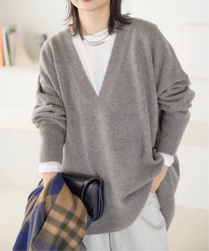 【ジャーナルスタンダード/JOURNAL STANDARD】の《追加 》MUSIC DEEP V ルーズプルオーバー インテリア・キッズ・メンズ・レディースファッション・服の通販 founy(ファニー) https://founy.com/ ファッション Fashion レディースファッション Fashion for Women トップス・カットソー Cut & Sew Tops カジュアルプルオーバー・ニットトップス Pullovers & Knit Tops / Casual Pullovers |ID: prp329100004684400 ipo3291000000033829190