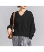 【ユナイテッドアローズ/UNITED ARROWS】のフォックスカシミヤブレンド Vネックニットプルオーバー BLACK|ID: prp329100004684405 ipo3291000000034098633