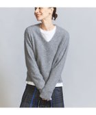 【ユナイテッドアローズ/UNITED ARROWS】のフォックスカシミヤブレンド Vネックニットプルオーバー MD.GRAY|ID: prp329100004684405 ipo3291000000034098636