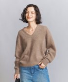 【ユナイテッドアローズ/UNITED ARROWS】のフォックスカシミヤブレンド Vネックニットプルオーバー BEIGE|ID: prp329100004684405 ipo3291000000034098639