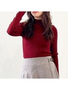 【リリーブラウン/Lily Brown】の【WEB限定カラー】ランダムリブラメニットトップス 人気、トレンドファッション・服の通販 founy(ファニー) ファッション Fashion レディースファッション Fashion for Women トップス・カットソー Cut & Sew Tops ニット Knit Tops & Sweaters thumbnail RED[046]|ID: prp329100004684410 ipo3291000000033829300