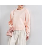 【ユナイテッドアローズ/UNITED ARROWS】のスウェットライク クルーネック ニットプルオーバー LT.PINK|ID: prp329100004684421 ipo3291000000034180232
