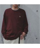 【ビームス/BEAMS / MEN】の【別注】FRED PERRY / リラックス ティップド ピケ ロングスリーブ Tシャツ 25AW メンズ 長袖 ユニセックス ロゴ 鹿の子 OXBLOOD|ID: prp329100004684496 ipo3291000000033829884