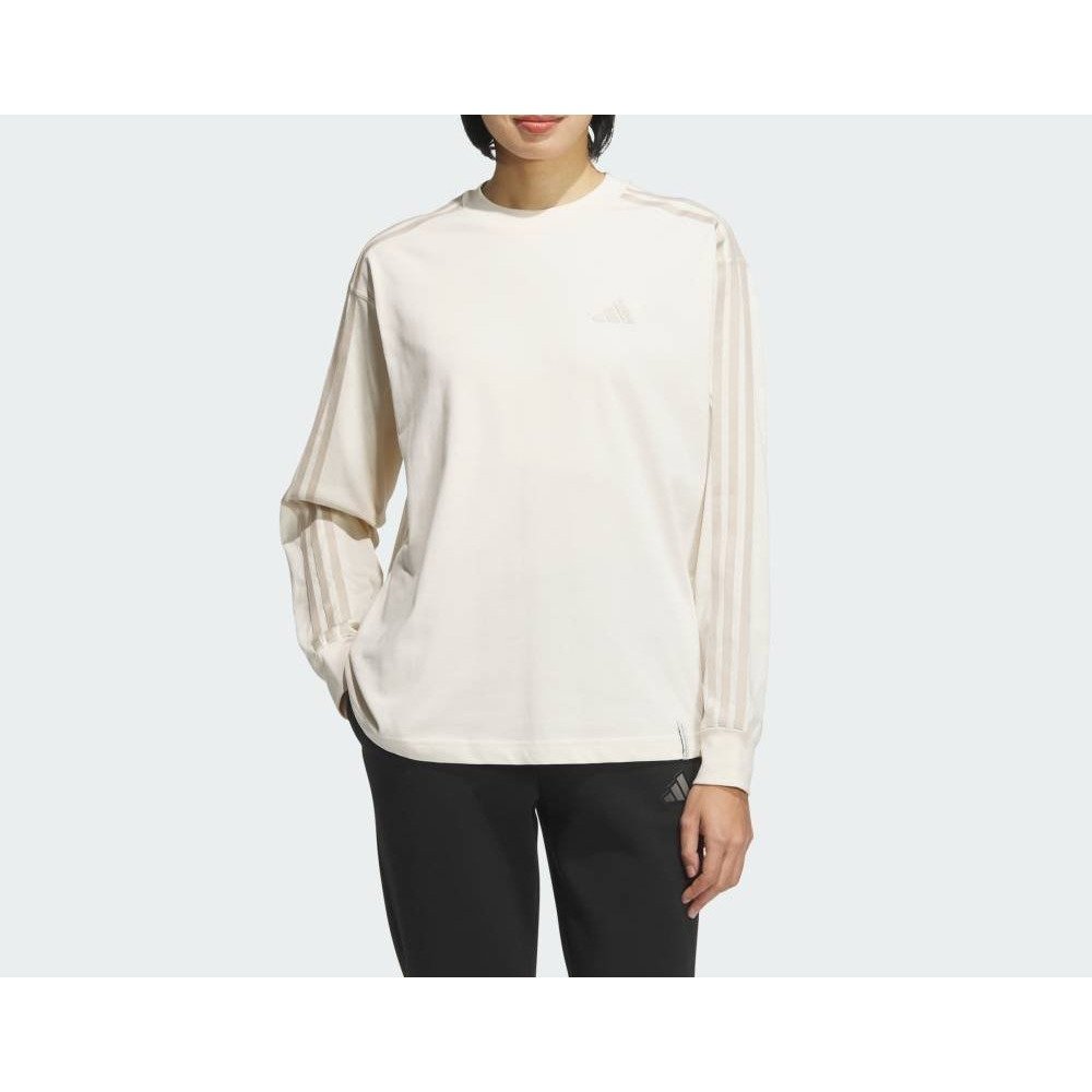 【アディダス/adidas】の【公式】アディダス adidas エッセンシャルズ プラス スリーストライプス 長袖Tシャツ 人気、トレンドファッション・服の通販 founy(ファニー) 　ファッション　Fashion　レディースファッション　Fashion for Women　トップス・カットソー　Cut & Sew Tops　シャツ・ブラウス・オフィスカジュアル　Elegant Blouses & Button-Ups　ロングTシャツ・Tシャツ　Longline T-Shirts & Tees　長袖　Long Sleeve, Full Sleeve　 other-1|ID: prp329100004684930 ipo3291000000033932370