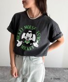 【フレディ&グロスター/FREDY&GLOSTER】の【GOOD ROCK SPEED/グッドロックスピード】Disney Mickey 半袖Tシャツ チャコールグレー|ID: prp329100004684954 ipo3291000000033833107