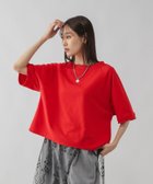 【グローバルワーク/GLOBAL WORK】の乾きやすいラグラン6分袖/579375 レッド35|ID: prp329100004684969 ipo3291000000033833220