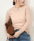 【ジャーナルスタンダード/JOURNAL STANDARD】の別注【MILLER/ミラー】 for JOURNAL STANDARD VネックリブL/S T ベージュ|ID: prp329100004684999 ipo3291000000033833394