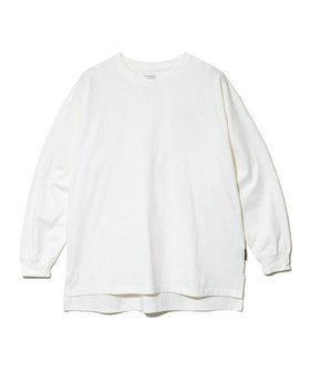 【ゴースローキャラバン/go slow caravan】のCUBE SUGAR/キューブシュガー 20/-OE天竺BigロンTEE (WOMENS) 人気、トレンドファッション・服の通販 founy(ファニー) ファッション Fashion レディースファッション Fashion for Women トップス・カットソー Cut & Sew Tops ロングTシャツ・Tシャツ Longline T-Shirts & Tees ビッグ Big, Oversized ベスト Vest, Waistcoat ベーシック Basic, Essential 無地 Plain, Solid Color |ID:prp329100004685000