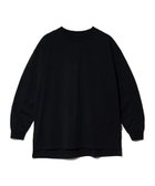 【ゴースローキャラバン/go slow caravan】のCUBE SUGAR/キューブシュガー 20/-OE天竺BigロンTEE (WOMENS) 人気、トレンドファッション・服の通販 founy(ファニー) ファッション Fashion レディースファッション Fashion for Women トップス・カットソー Cut & Sew Tops ロングTシャツ・Tシャツ Longline T-Shirts & Tees ビッグ Big, Oversized ベスト Vest, Waistcoat ベーシック Basic, Essential 無地 Plain, Solid Color thumbnail ブラック|ID: prp329100004685000 ipo3291000000033833399