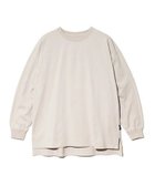 【ゴースローキャラバン/go slow caravan】のCUBE SUGAR/キューブシュガー 20/-OE天竺BigロンTEE (WOMENS) 人気、トレンドファッション・服の通販 founy(ファニー) ファッション Fashion レディースファッション Fashion for Women トップス・カットソー Cut & Sew Tops ロングTシャツ・Tシャツ Longline T-Shirts & Tees ビッグ Big, Oversized ベスト Vest, Waistcoat ベーシック Basic, Essential 無地 Plain, Solid Color thumbnail ベージュ|ID: prp329100004685000 ipo3291000000033833401