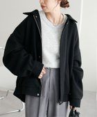 【ディスコート/Discoat】の【WEB限定/ユニセックス】中空糸スタンドジップブルゾン 人気、トレンドファッション・服の通販 founy(ファニー) ファッション Fashion レディースファッション Fashion for Women アウター Coat / Outerwear Collection ブルゾンジャケット・スポーティアウター Blouson Jackets インナー Innerwear スタンド Stand Collar, Upright Stand ブルゾン Blouson, Bomber Jacket 吸水 Absorbent, Quick-Dry thumbnail ブラック|ID: prp329100004685036 ipo3291000000034185565