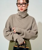 【フリークスストア/FREAK'S STORE】のワッフル タートルネック チュニック プルオーバー【限定展開】 ベージュ|ID: prp329100004685051 ipo3291000000033833841