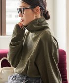 【フリークスストア/FREAK'S STORE】のワッフル タートルネック チュニック プルオーバー【限定展開】 オリーブ|ID: prp329100004685051 ipo3291000000033833843