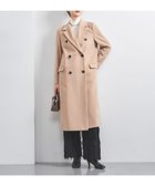 【ユナイテッドアローズ/UNITED ARROWS】のダブルブレスト テーラード コート 人気、トレンドファッション・服の通販 founy(ファニー) ファッション Fashion レディースファッション Fashion for Women アウター Coat / Outerwear Collection コート・ロングコート・ピーコート Long Coats, Peacoats & More おすすめ Recommended / Our Picks コンパクト Compact, Small Size ストライプ Stripe, Striped Pattern ダブル Double, Double-Breasted テーラード Tailored, Tailored Fit ボトム Bottoms, Lower Wear ポケット Pocket, Pocket Detail thumbnail BEIGE|ID: prp329100004685053 ipo3291000000033833861