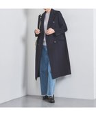 【ユナイテッドアローズ/UNITED ARROWS】のダブルブレスト テーラード コート 人気、トレンドファッション・服の通販 founy(ファニー) ファッション Fashion レディースファッション Fashion for Women アウター Coat / Outerwear Collection コート・ロングコート・ピーコート Long Coats, Peacoats & More おすすめ Recommended / Our Picks コンパクト Compact, Small Size ストライプ Stripe, Striped Pattern ダブル Double, Double-Breasted テーラード Tailored, Tailored Fit ボトム Bottoms, Lower Wear ポケット Pocket, Pocket Detail thumbnail NAVY|ID: prp329100004685053 ipo3291000000033833862