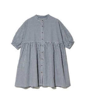 【ゴースローキャラバン/go slow caravan】のCOLORK/カラック ギンガムチェックギャザーチュニック (WOMENS) 人気、トレンドファッション・服の通販 founy(ファニー) ファッション Fashion レディースファッション Fashion for Women トップス・カットソー Cut & Sew Tops ギャザー Gathered, Ruffled ギンガム Gingham, Gingham Fabric クラシカル Classical, Vintage-Inspired シンプル Simple, Minimal チェック Check, Plaid, Tartan チュニック Tunic, Long Top |ID:prp329100004685056