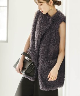 【ノーブル / スピック&スパン/NOBLE / Spick & Span】のエコファーロングベスト 人気、トレンドファッション・服の通販 founy(ファニー) ファッション Fashion レディースファッション Fashion for Women アウター Coat / Outerwear Collection トップス・カットソー Cut & Sew Tops ベスト&ジレ / 重ね着スタイル Vests & Gilets おすすめ Recommended / Our Picks シンプル Simple, Minimal タートル Turtleneck, Turtle Collar バランス Balance, Style Balance ベスト Vest, Waistcoat ポケット Pocket, Pocket Detail リアル Real, Realistic |ID:prp329100004685057