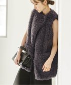 【ノーブル / スピック&スパン/NOBLE / Spick & Span】のエコファーロングベスト 人気、トレンドファッション・服の通販 founy(ファニー) ファッション Fashion レディースファッション Fashion for Women アウター Coat / Outerwear Collection トップス・カットソー Cut & Sew Tops ベスト&ジレ / 重ね着スタイル Vests & Gilets おすすめ Recommended / Our Picks シンプル Simple, Minimal タートル Turtleneck, Turtle Collar バランス Balance, Style Balance ベスト Vest, Waistcoat ポケット Pocket, Pocket Detail リアル Real, Realistic thumbnail グレー|ID: prp329100004685057 ipo3291000000033833904