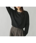 【グローバルワーク/GLOBAL WORK】のFffit エフィット/汚れ落ちやすい長袖T/580820 人気、トレンドファッション・服の通販 founy(ファニー) ファッション Fashion レディースファッション Fashion for Women トップス・カットソー Cut & Sew Tops おすすめ Recommended / Our Picks インナー Innerwear ジャケット Jacket, Outerwear フィット Fit, Slim Fit リラックス Relax, Relaxed Fit 長袖 Long Sleeve, Full Sleeve thumbnail ブラック09|ID: prp329100004685063 ipo3291000000034729059