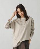 【グローバルワーク/GLOBAL WORK】のFffit エフィット/汚れ落ちやすい長袖T/580820 人気、トレンドファッション・服の通販 founy(ファニー) ファッション Fashion レディースファッション Fashion for Women トップス・カットソー Cut & Sew Tops おすすめ Recommended / Our Picks インナー Innerwear ジャケット Jacket, Outerwear フィット Fit, Slim Fit リラックス Relax, Relaxed Fit 長袖 Long Sleeve, Full Sleeve thumbnail 杢ベージュ52|ID: prp329100004685063 ipo3291000000034729060