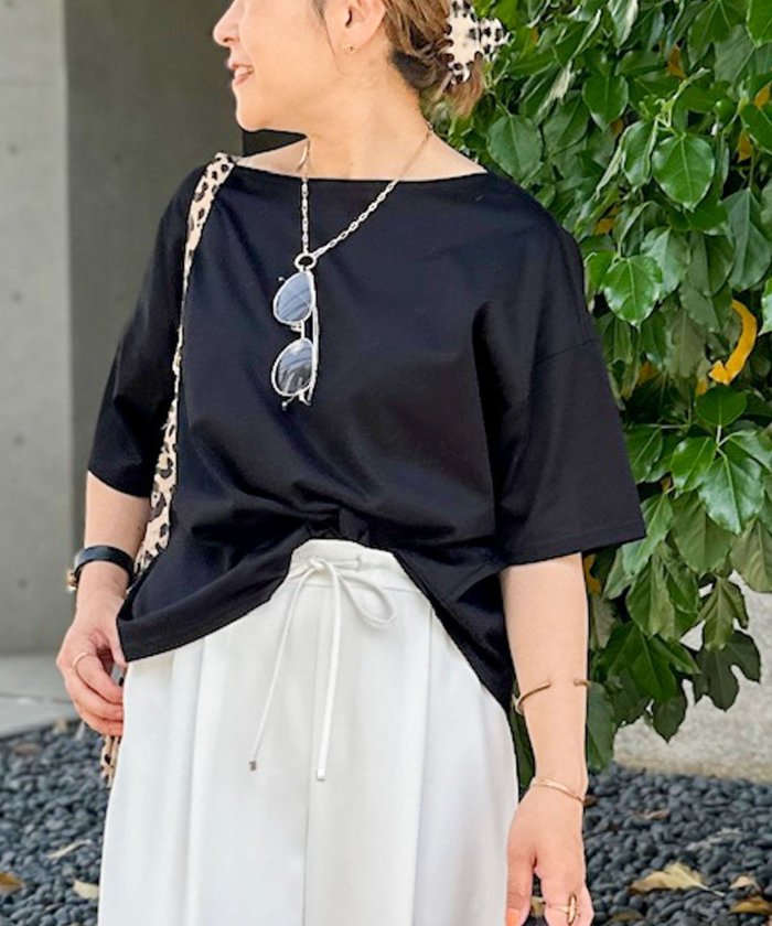【ノーリーズ/NOLLEY'S】のMY STANDARD Tシャツ インテリア・キッズ・メンズ・レディースファッション・服の通販 founy(ファニー) https://founy.com/ ファッション Fashion レディースファッション Fashion for Women トップス・カットソー Cut & Sew Tops シャツ・ブラウス・オフィスカジュアル Elegant Blouses & Button-Ups ロングTシャツ・Tシャツ Longline T-Shirts & Tees キャミワンピース Cami Dress, Slip Dress 定番 Standard, Basic Item 人気 Popular, Best Seller 無地 Plain, Solid Color リラックス Relax, Relaxed Fit ロング Long, Long-Length おすすめ Recommended / Our Picks 夏 Summer 2025年 2025 2025春夏・S/S Spring/Summer 2025 SS25 |ID: prp329100004685083 ipo3291000000033834049