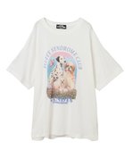【キャンディストリッパー/Candy Stripper】のFLUFFY CLUB BIG TEE 人気、トレンドファッション・服の通販 founy(ファニー) ファッション Fashion レディースファッション Fashion for Women ビッグ Big, Oversized thumbnail OFF WHITE|ID: prp329100004685100 ipo3291000000033834165