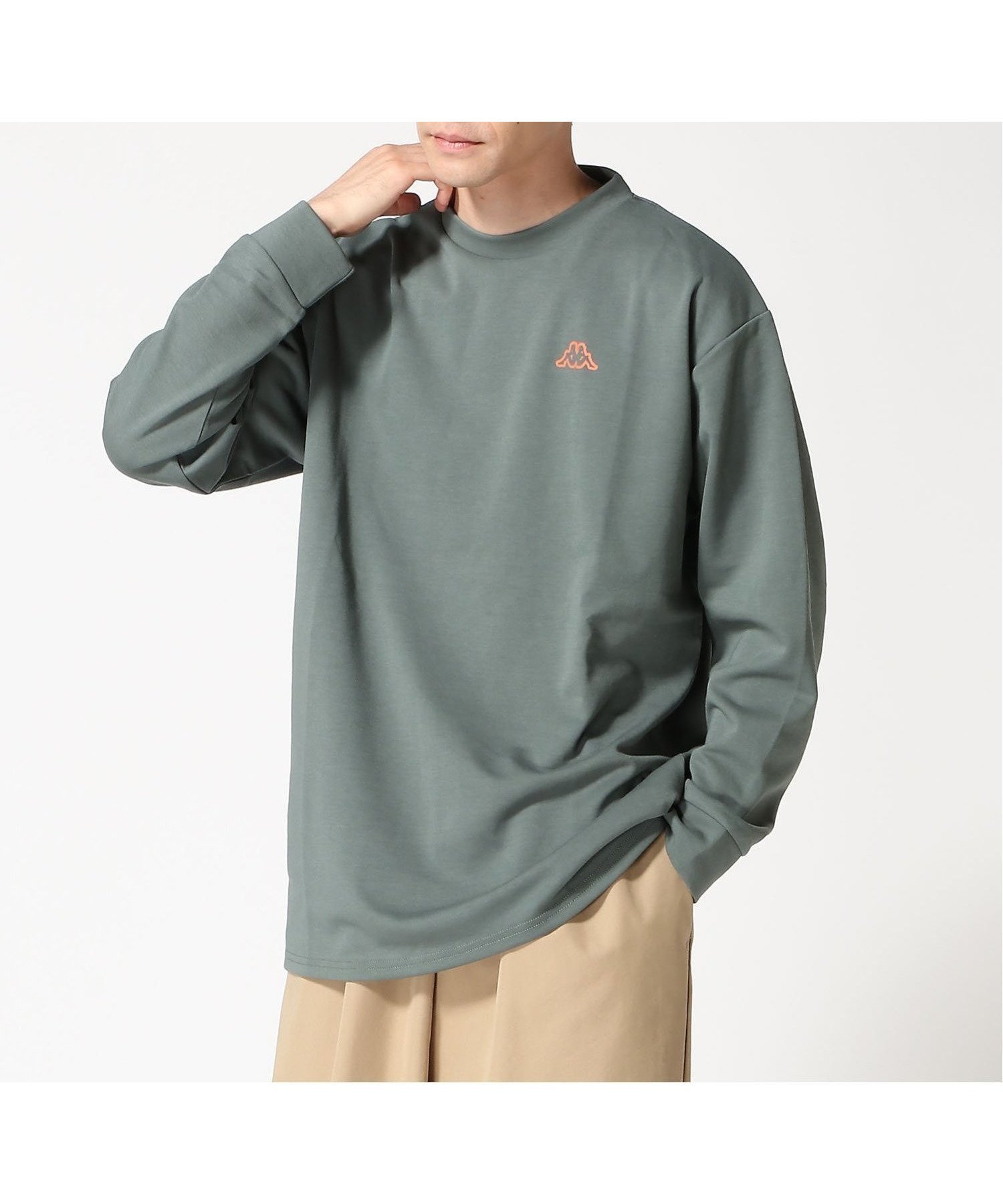 【ニッキー/nikki】のKappa/OS長袖Tシャツ インテリア・キッズ・メンズ・レディースファッション・服の通販 founy(ファニー) 　ファッション　Fashion　レディースファッション　Fashion for Women　トップス・カットソー　Cut & Sew Tops　シャツ・ブラウス・オフィスカジュアル　Elegant Blouses & Button-Ups　ロングTシャツ・Tシャツ　Longline T-Shirts & Tees　スリーブ　Sleeve, Long Sleeve / Short Sleeve　プリント　Print, Printed Pattern　ロング　Long, Long-Length　長袖　Long Sleeve, Full Sleeve　KH|ID: prp329100004685107 ipo3291000000033834206