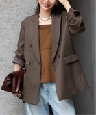 【ジャーナルスタンダード/JOURNAL STANDARD】の《追加》ウールライクストレッチジャケット 人気、トレンドファッション・服の通販 founy(ファニー) ファッション Fashion レディースファッション Fashion for Women アウター Coat / Outerwear Collection レディースジャケット・軽アウター Jackets 2025年 2025 2025-2026秋冬・A/W Autumn/Winter 2025–26 AW25–26 thumbnail ブラウン A|ID: prp329100004685115 ipo3291000000033834258