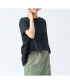 【ビームス ハート/BEAMS HEART】の後ろタック 異素材クルーネック プルオーバー 人気、トレンドファッション・服の通販 founy(ファニー) ファッション Fashion レディースファッション Fashion for Women トップス・カットソー Cut & Sew Tops カジュアルプルオーバー・ニットトップス Pullovers & Knit Tops / Casual Pullovers おすすめ Recommended / Our Picks カットソー Cut and Sewn Top ストレート Straight, Straight Cut タイトスカート Pencil Skirt, Tight Skirt デニム Denim, Jeans Material ドッキング Docking, Mixed Material バランス Balance, Style Balance フロント Front, Front Design thumbnail BLACK|ID: prp329100004685126 ipo3291000000033834324