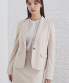 【インデックス/INDEX】の《5色展開/XS-LLサイズ》ストレッチテーラードジャケット/セットアップ対応【イージーアイロン】 グレージュ|ID: prp329100004685146 ipo3291000000033834438